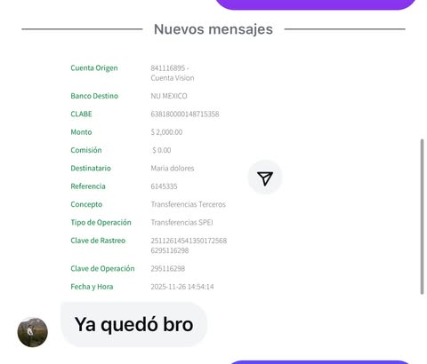 Referencia de cliente